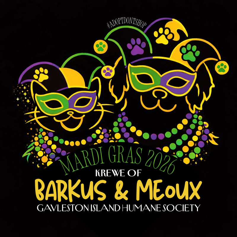 Krewe of Barkus & Meoux Parade - logo